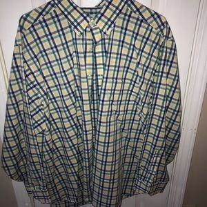 Yellow Navy and Green Izod Shirt